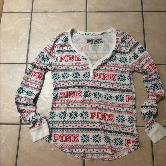 PINK Victoria’s Secret pajama set - Picture 2 of 7